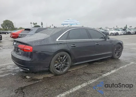 2016 Audi A8 L Quattro z USA, uszkodzony, nr VIN WAU43AFD3GN007379